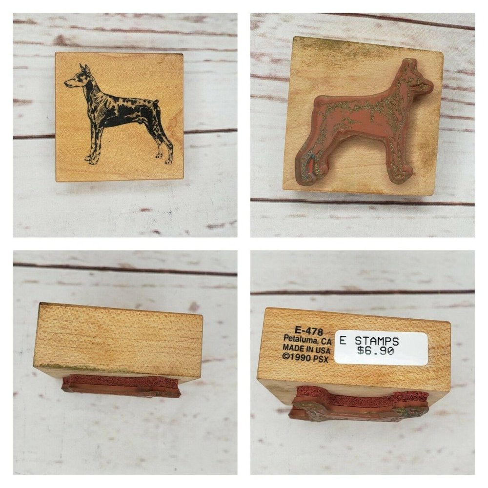 1998 Westwater Enterprise Vintage Doberman Stamper